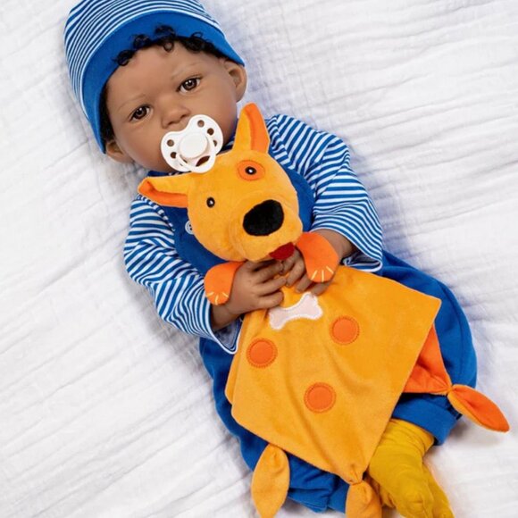 Paradise Galleries Realistic Toddler Boy Doll - Puppy Pal, 7-Piece Reborn Set - Picture 3 of 6
